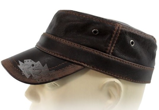 Модель №367 Кепка-немка кожаная. кепки бейсболки хулиганки шляпы