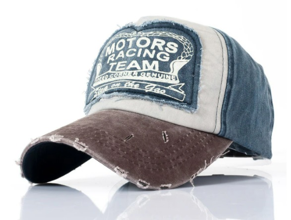 Модель №9 Бейсболка Motors Racing Team. Купить кепку. кепки бейсболки хулиганки шляпы