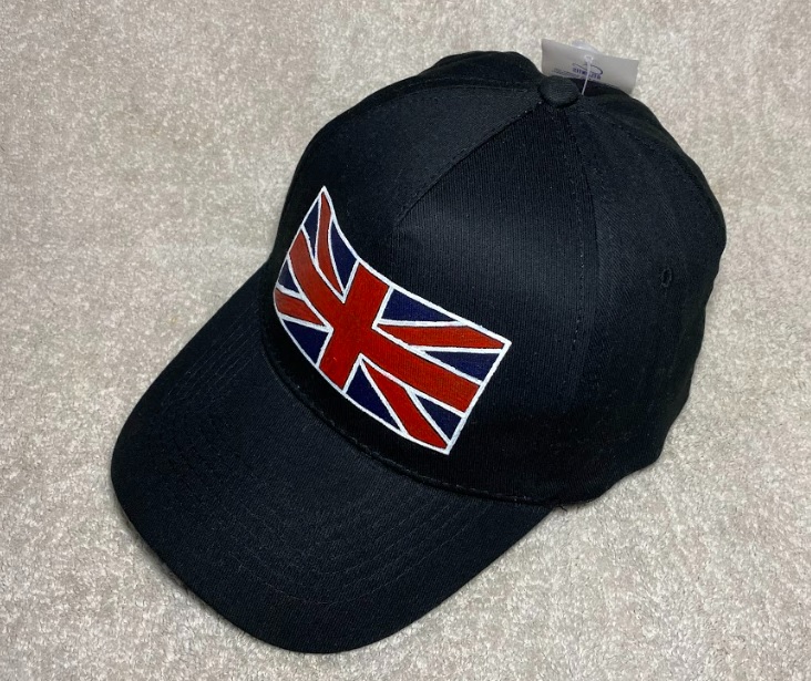 Модель №497 Кепка флаг Великобританії. кепки бейсболки хулиганки шляпы