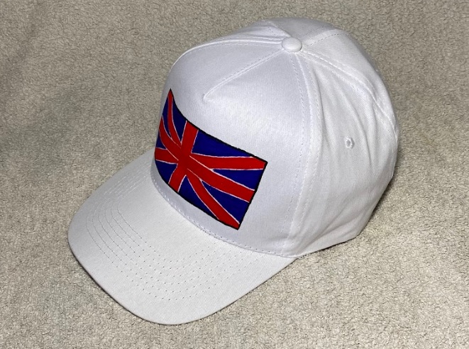 Модель №497.2 Кепка з Британським флагом. кепки бейсболки хулиганки шляпы