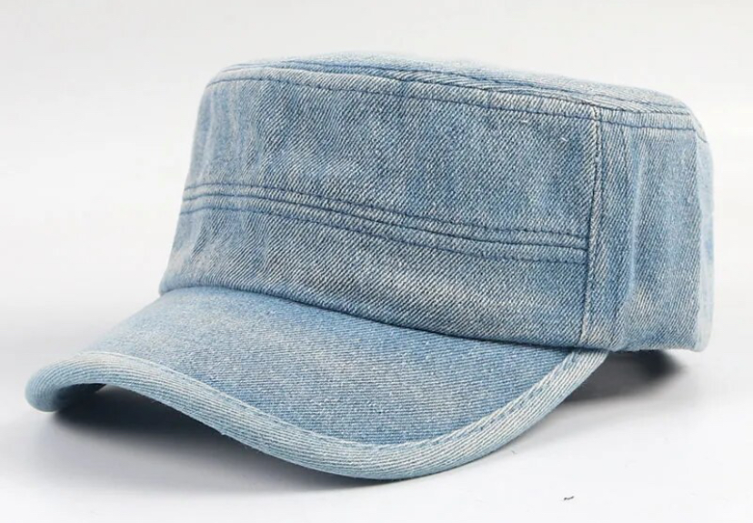 Модель №511 Джинсовая кепка немка. кепки бейсболки хулиганки шляпы