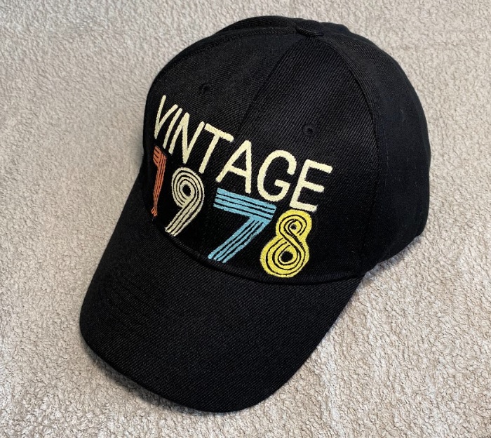 Модель №528 Кепка Vintage 1978 кепки бейсболки хулиганки шляпы