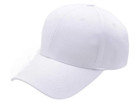 Модель №538 Кепка бейсболка білого кольору. кепки бейсболки хулиганки шляпы