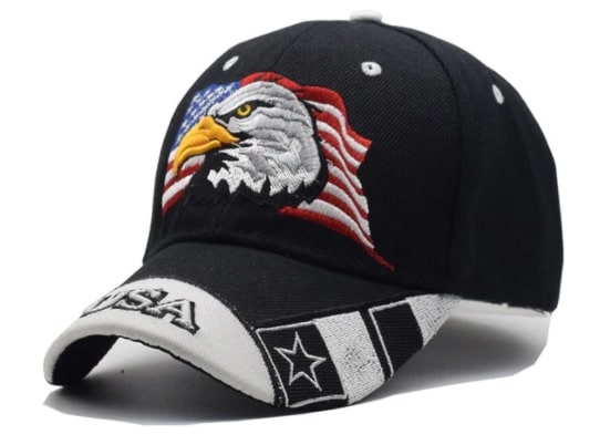 Модель №316 Кепка USA. Бейсболка орел США. кепки бейсболки хулиганки шляпы