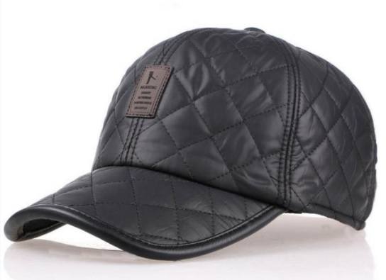 Модель №95.1 Черная кепка. Стеганная, утепленная бейсболка. кепки бейсболки хулиганки шляпы