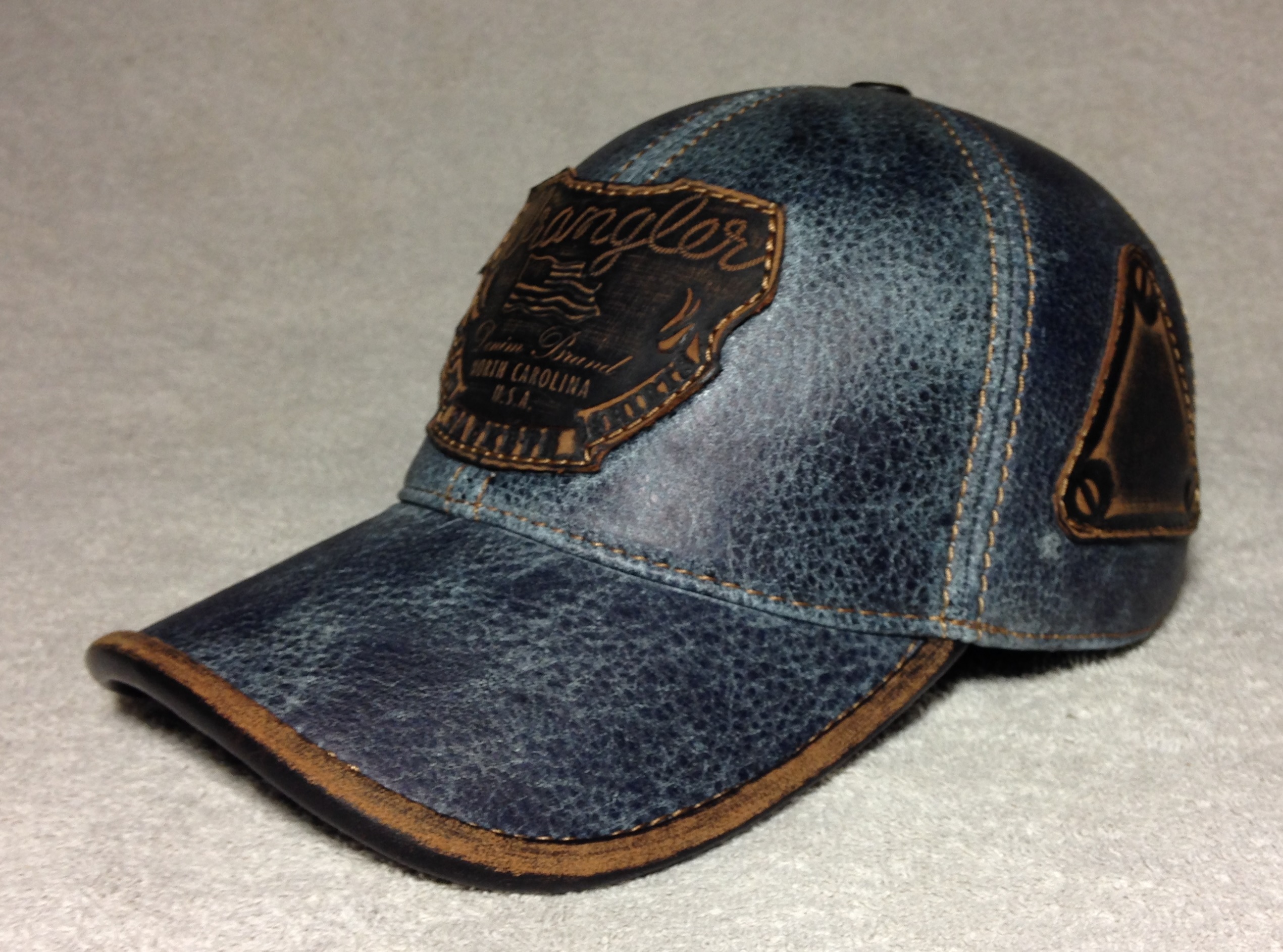 Модель №395 Кепка шкіряна Wrangler під джинси. кепки бейсболки хулиганки шляпы