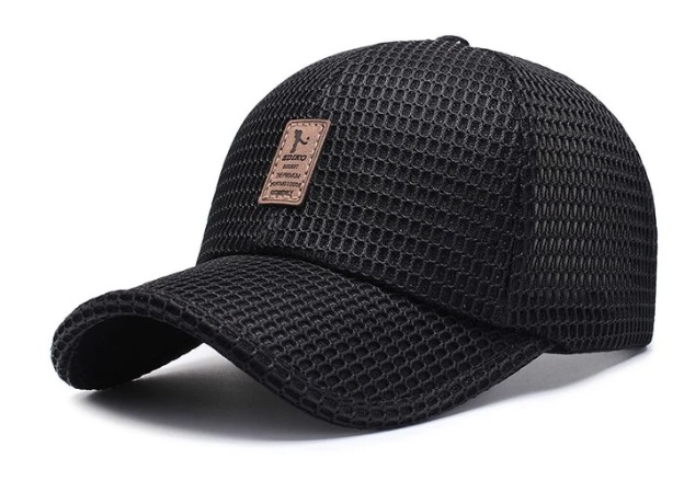 Модель №406 Кепка летняя черная. кепки бейсболки хулиганки шляпы