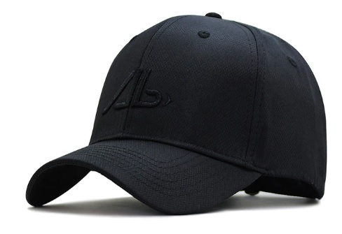 Модель №417 Бейсболка больших размеров из полиэстра черного цвета. кепки бейсболки хулиганки шляпы