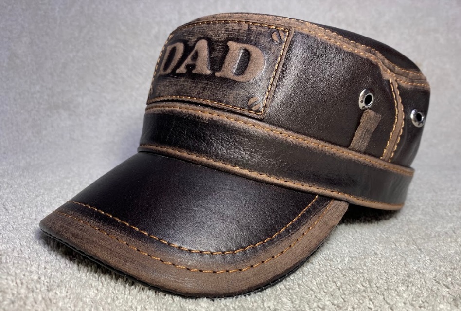 Модель №475 Кепка немка з натуральної шкіри Dad. кепки бейсболки хулиганки шляпы