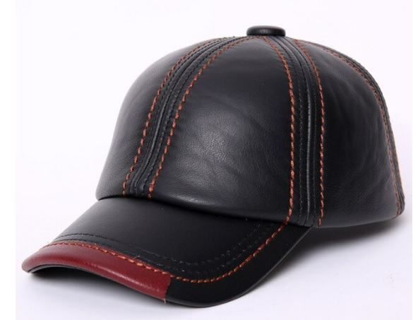 Модель №91 Кожаная бейсболка кепки бейсболки хулиганки шляпы