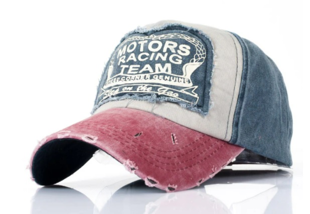 Модель №9.2 Бейсболка Motors Racing Team. Купить кепку. кепки бейсболки хулиганки шляпы